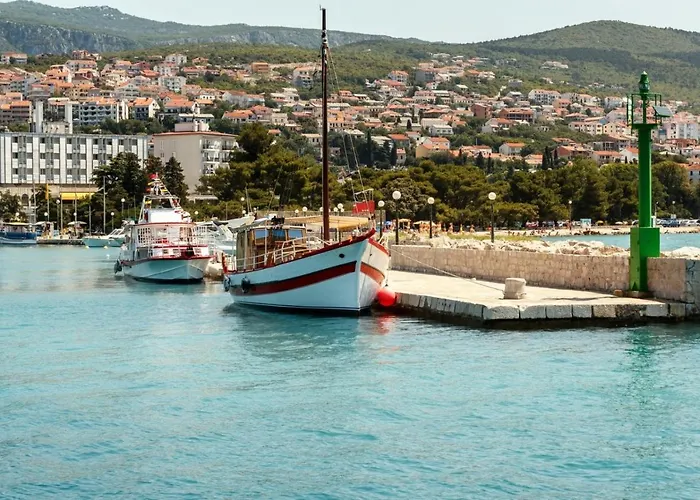 In With Sea View, Terrace, Air Conditioning, Wifi 4628-55 Apartment Crikvenica